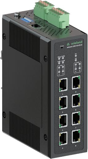 WIELAND ELECTRIC - IP SWITCHWIENET L2MS 8G-8POE