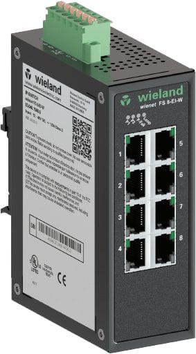 WIELAND ELECTRIC - IP SWITCH        WIENET FS 8-EI-W