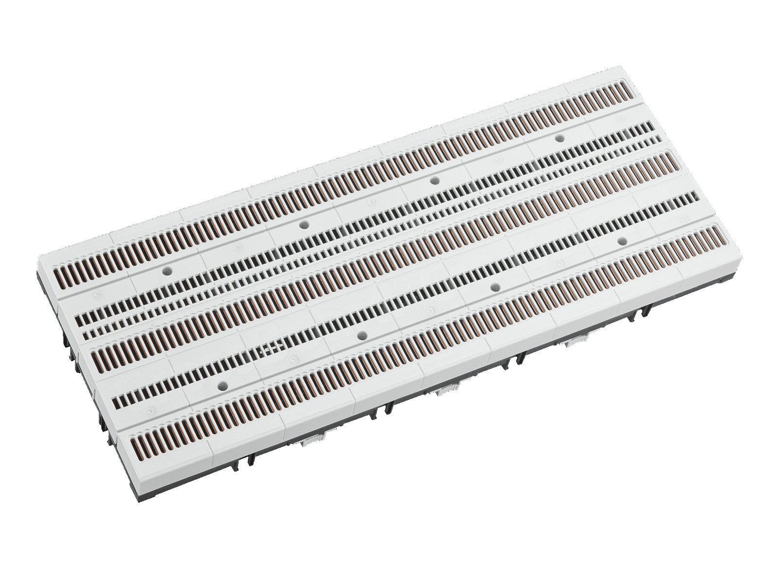 WOEHNER ELECTROTECHNICAL SYSTEMS - CROSSBOARD 125A X ALIM.FRONT, 3P, 405MM