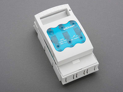 WOEHNER ELECTROTECHNICAL SYSTEMS - BASE SEZION. NH00 X PAN., MORS. A BRIDA