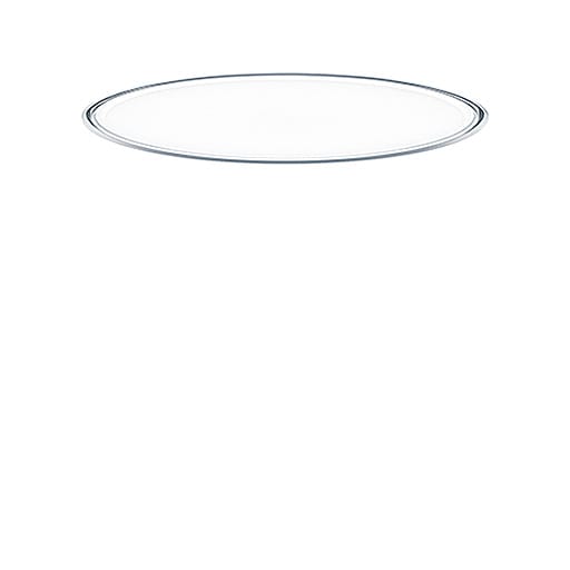 ZG LIGHTING - ONDA2 E LRO D870 LED9000-840 LDE WH