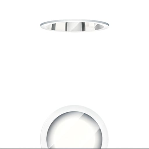 ZG LIGHTING - PANOS R R150 COVER CLEAR WH IP54