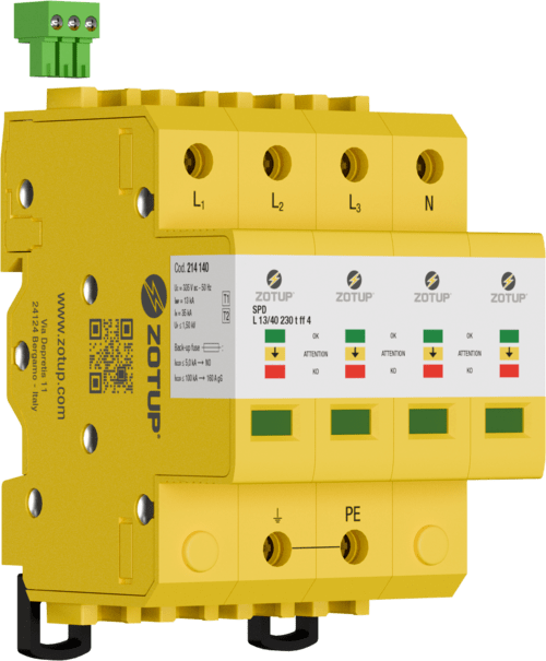 ZOTUP - L 13/40 230 T FF 4 SPD T1 E T2 TN