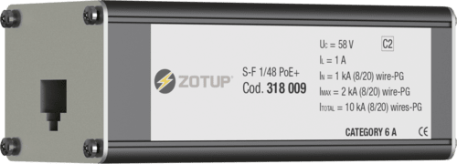 ZOTUP - S-F 1/48 POE+ SPD PER CABLAGGIO CAT 6A