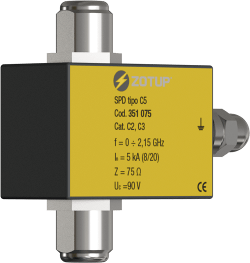 ZOTUP - C 5  SPD COAX CONNETTORE F  2,15 GHZ  50